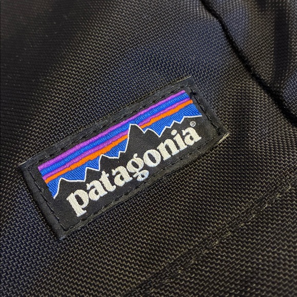 Patagonia Headway Tote Bag/ laptop work Travel Nylon black gray model #48775 - Picture 6 of 14